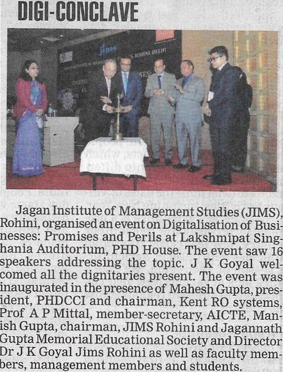 Management College Reviews Jims Conclave The Statesman